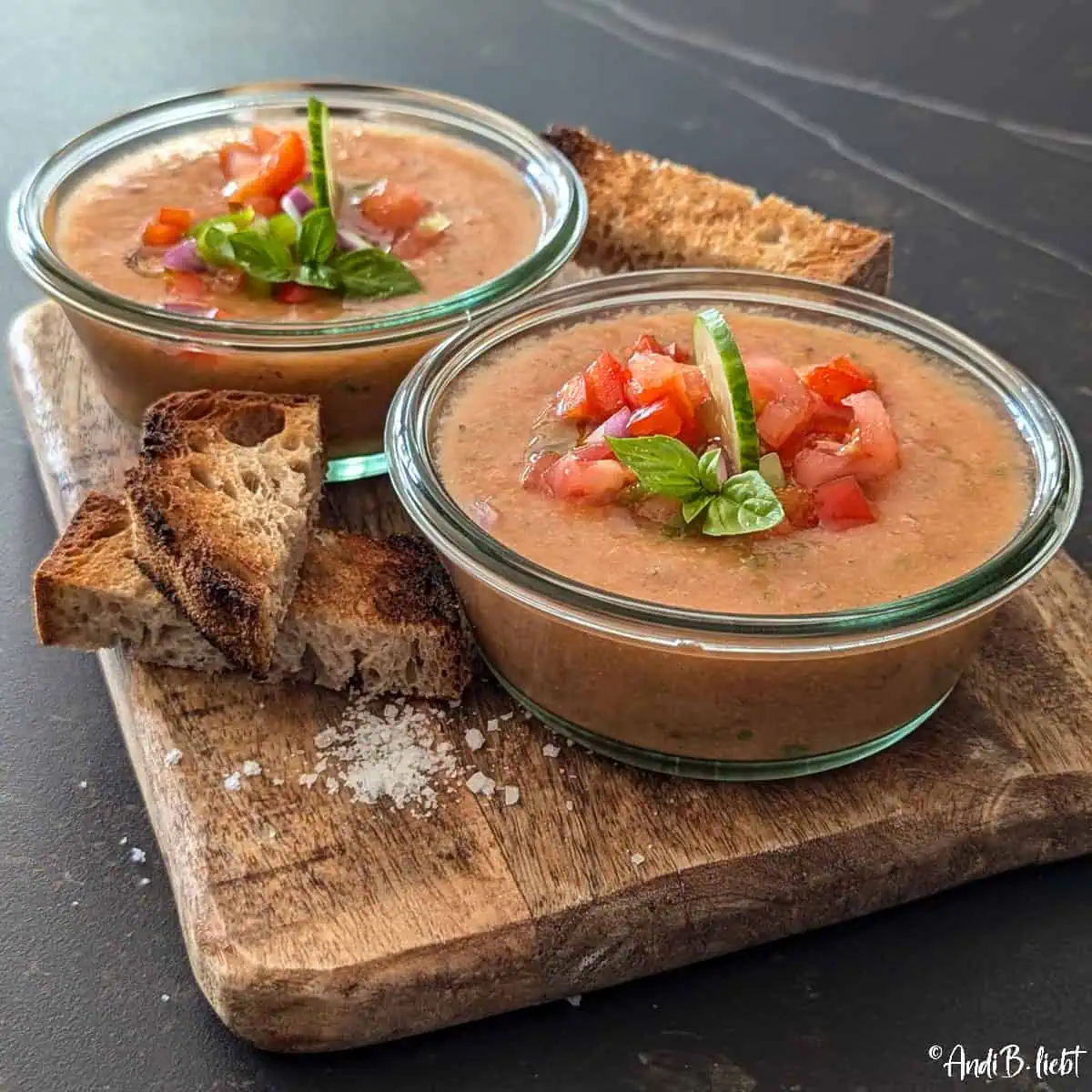 Gazpacho – kalte Gemüsesuppe